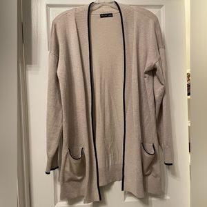 Open front cardigan